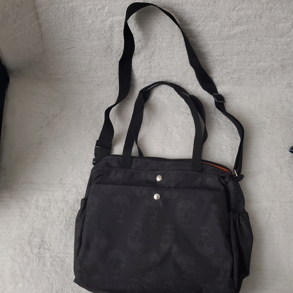 Black Skull Women's Laptop Bag